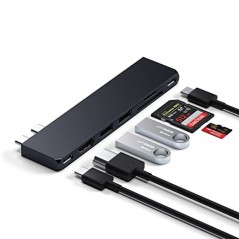 Satechi Pro Hub Slim Docking Station - Elevate Your Connectivity with Style & Functionality!